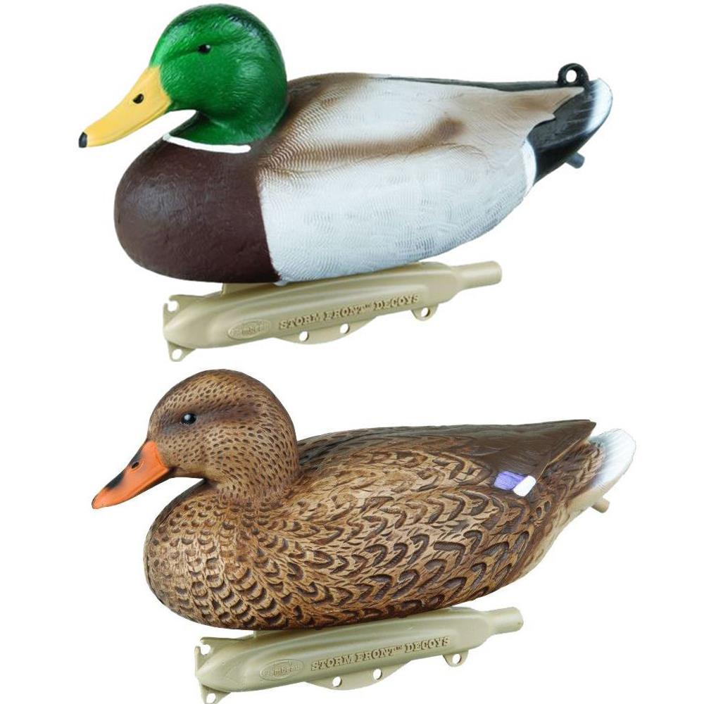 FLAMBEAU CLASSIC MALLARD DUCK DECOYS 6 MALE 6 FEMALE