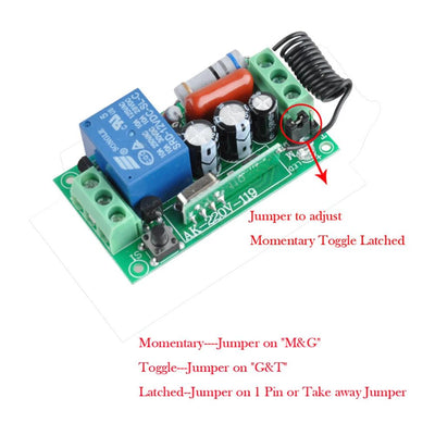 220V MAINS ON/OFF SWITCH AND CONTROLLER