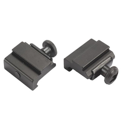 WEAVER PICATINNY TO DOVETAIL RAIL ADAPTERS PAIR BASE MOUNT