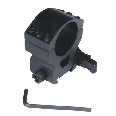 Heavy Duty 30mm Quick Release Low Rail Sniper Scope Mounts Pair