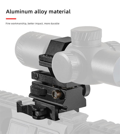 LOW PROFILE QUICK RELEASE ADJUSTABLE WINDAGE ELEVATION MOUNT