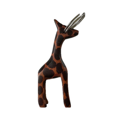 Handmade Mahogany Key Rings from Kenya | Support Artisan Anthony