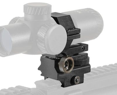 30MM/25MM RING ADJUSTABLE WINDAGE ELEVATION RIFLE SCOPE QD MOUNT