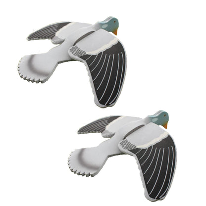 FOAM PIGEON DECOYS X 2