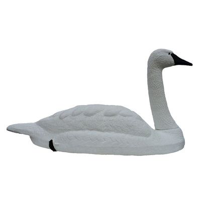 Trumpeter Black Beak Swan Decoy Full Size Floating Swan