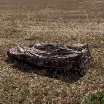 Pop Up Wildfowl Stubble Camo Lay Down Ground Blind