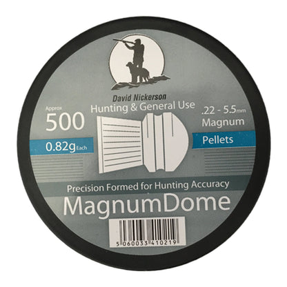 DAVID NICKERSON MAGNUM DOME .22 PELLETS