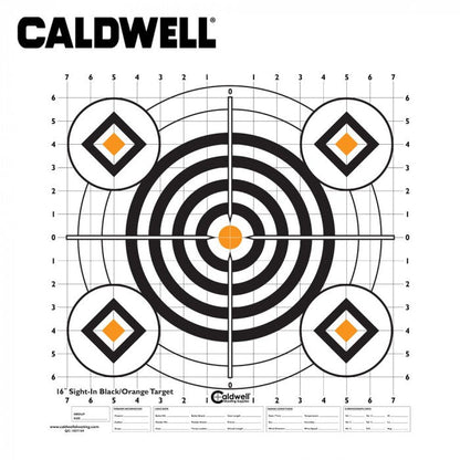 CALDWELL SIGHT IN TARGET 16 INCH 10 PACK