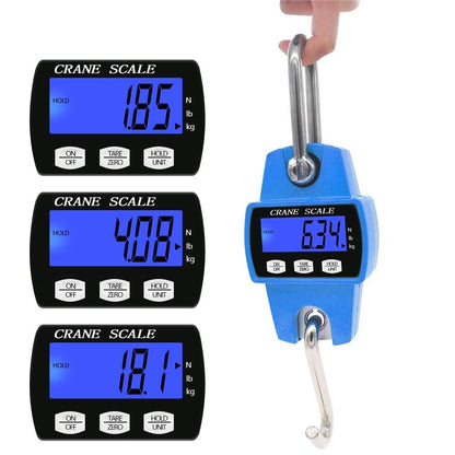 300KG CRANE SCALE WITH HANGING HOOK