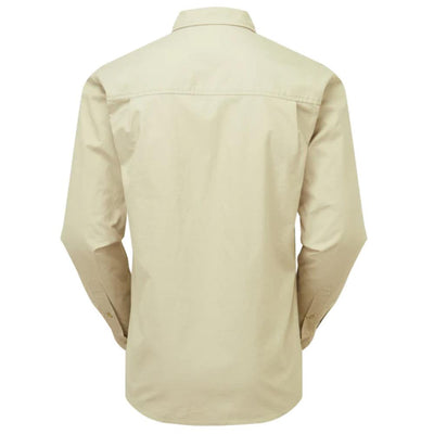 RIDGELINE MENS YARD PLACKET SHIRT BEECH 2XL