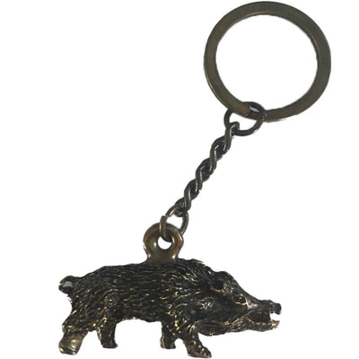 BOAR FIGURINGE KEY CHAIN