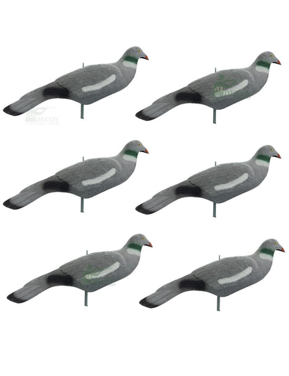 Extra Large Magnum Flocked Pigeon Decoy Shell