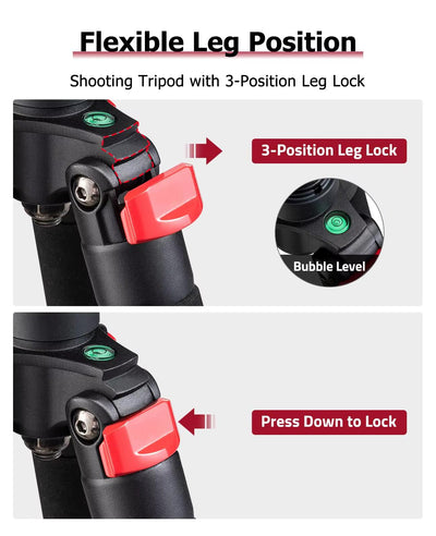Trakiom Carbon Fibre Shooting Tripod