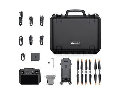DJI Mavic 3T Thermal Drone by MIDWHICH with camera and thermal imaging sensors, ready for aerial surveillance and thermal inspections.