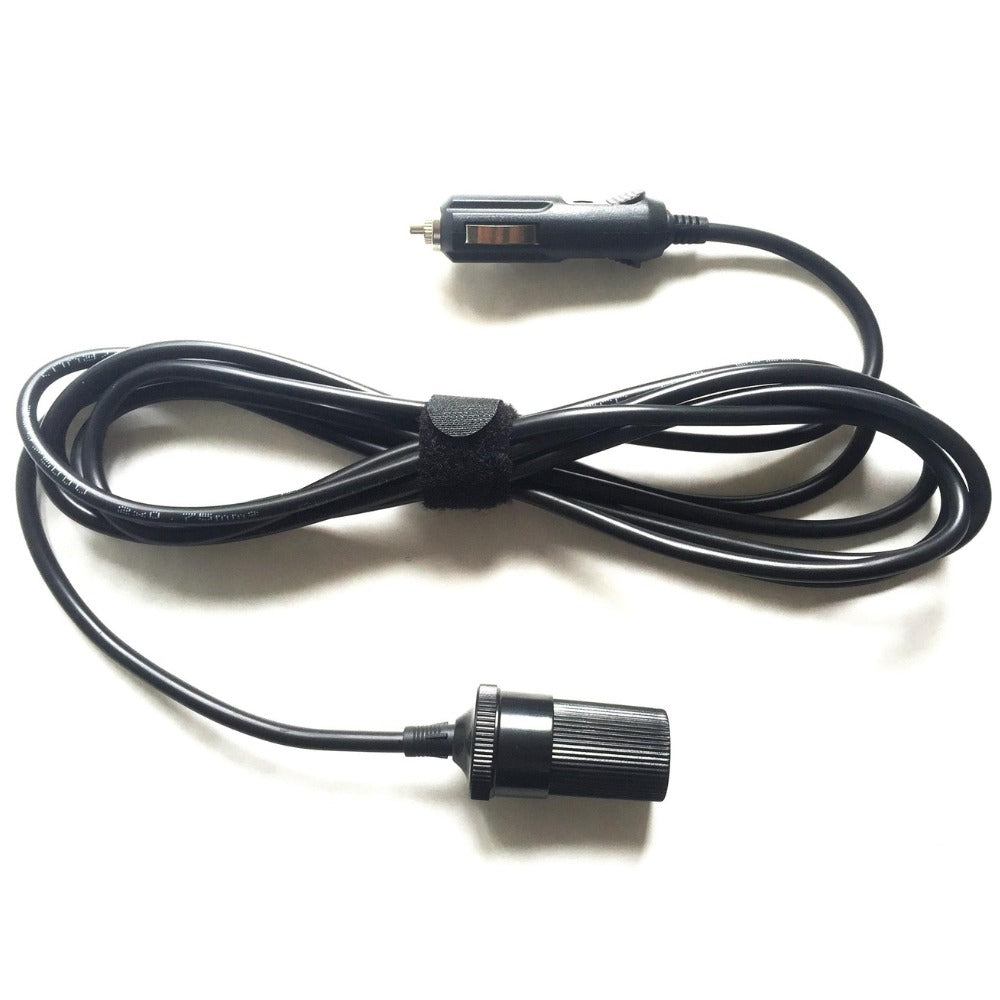 12V extension lead for lamping products by Monica, 3.5 meters long, with visible connectors and wiring for lighting setups.
