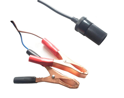 3.5m crocodile clip extension lead from Monica featuring durable wiring and a secure crocodile clip connection.