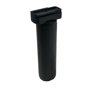 MONICA quick release handle for scope lamps, showing the easy-to-attach handle with secure locking mechanism for scope lighting.