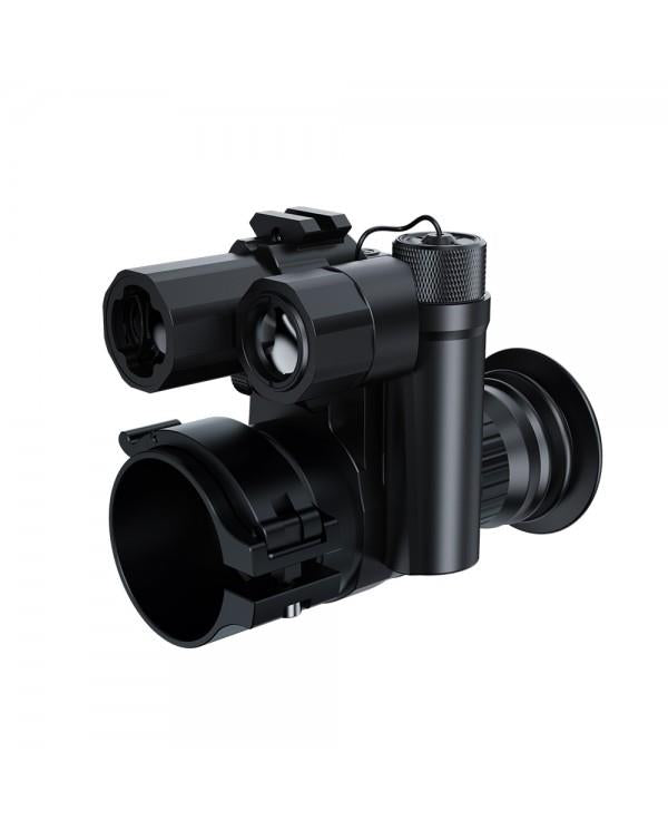 PARD NV007SP LRF night vision add-on with 850nm infrared for enhanced visibility in low light conditions.