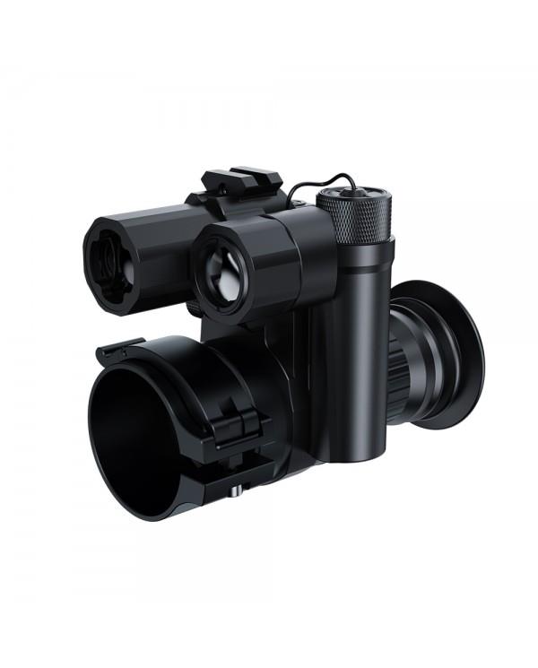 PARD NV007SP LRF night vision add-on with 850nm infrared for enhanced visibility in low light conditions.