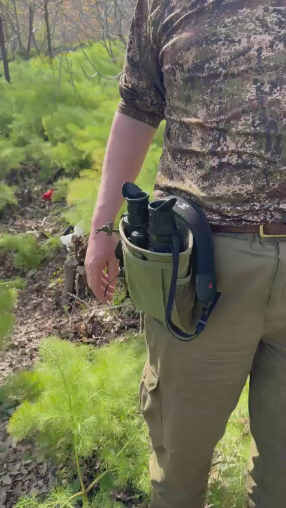 HIKMICRO HABROK 4K HE25L Thermal Binoculars & FREE Pouch