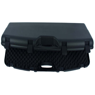 Range Double Rifle Egg Foamed Lined Hard Case, protective gun storage with foam padding for secure transport and storage.