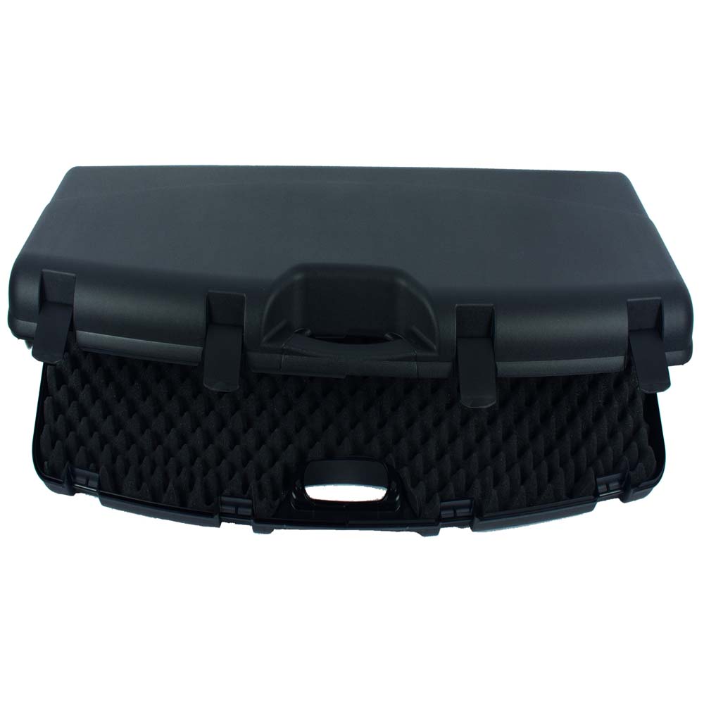Range Double Rifle Egg Foamed Lined Hard Case, durable protective case with foam lining for secure rifle storage and transport.