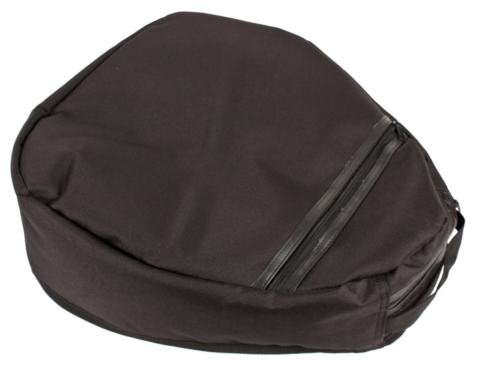 Unfilled green highseat cushion by RANGE, showing soft fabric and shape for comfortable outdoor or indoor seating.