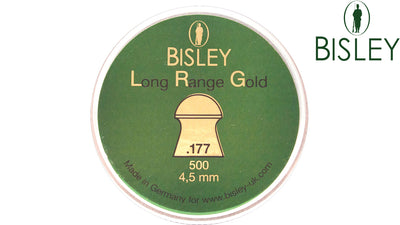 Rothery BISLEY PELLETS .22 Magnum air rifle pellets displayed in packaging with branding and product details.