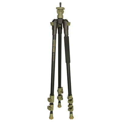 ROTHERY Edge Carbon Fiber Tripod Shooting Stick by Primos for stable hunting and shooting support, lightweight and durable design.