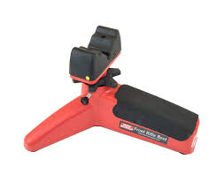 Front view of a Rothery MTM rifle rest designed for stable firearm shooting and precision targeting.