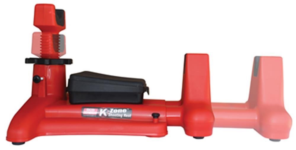 MTM K-ZONE Shooting Rest by Rothery shown on plain background, designed for stability and precision in shooting activities.