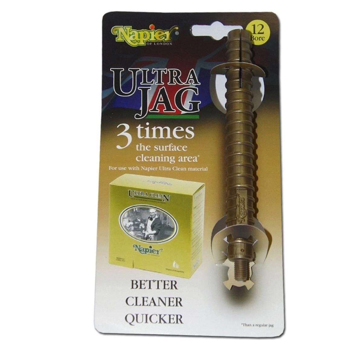 Rothery Napier Ultra Jag 12G shotgun barrel cleaner for effective cleaning and maintenance of 12-gauge shotgun barrels.