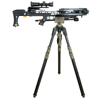 ROTHERY Primos Apex Trigger Stick carbon fiber bipod for rifle stabilization and adjustable shooting support.