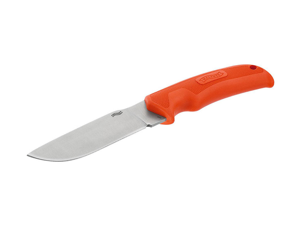 Set of three Walther Hunters game processing knives by Rothery, featuring sturdy blades for field dressing and skinning.