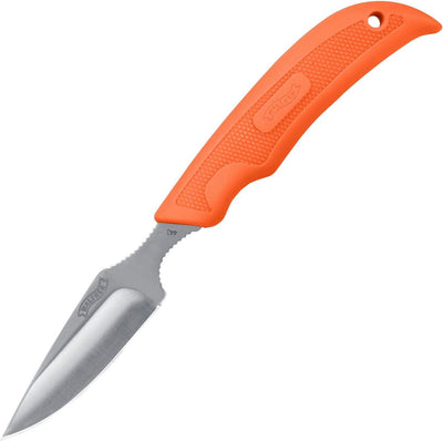Set of three Walther Hunters game processing knives by Rothery, featuring stainless steel blades and ergonomic handles for hunting tasks.