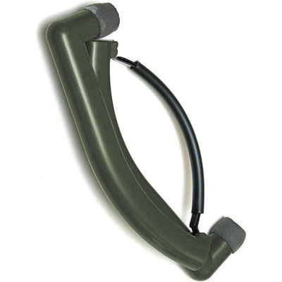 Green Napier Pro 9 hearing protector by Rothery, lightweight ear protection with adjustable headband and noise reduction features.