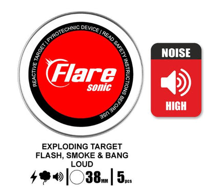 Flare 38L Exploding Target