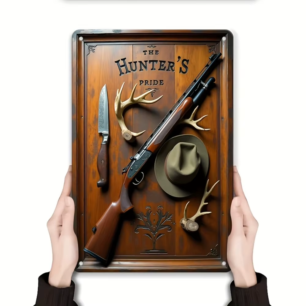 Hunter's Pride Metal Wall Sign