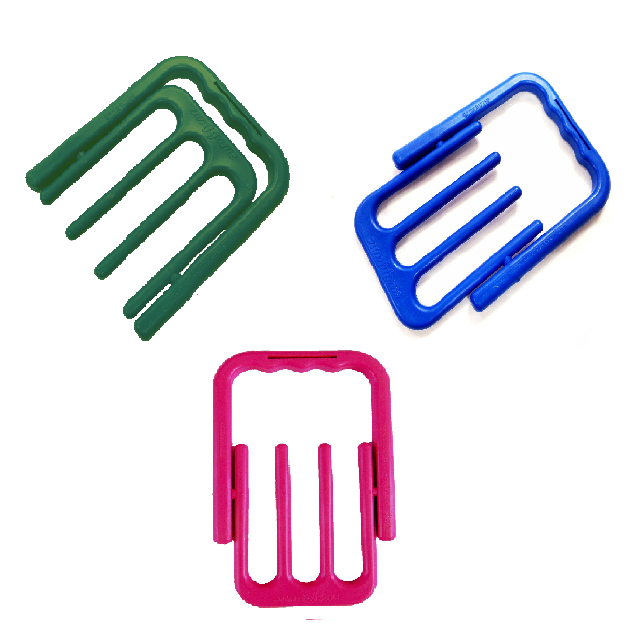 S C TOOL Pheasant game carrier available in blue, green, or pink, shown in the image with adjustable straps and durable material.