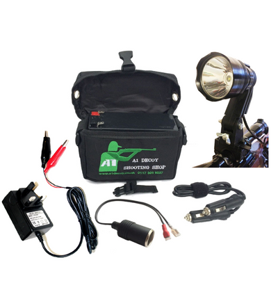 Handheld & Scope Mounted LED CREE T6 Hunting Torch Kit