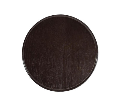 Round Seeland trophy plate for wild boar, 16cm to 18cm, with detailed engraved wild boar design on metal surface.