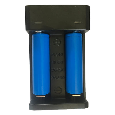 Shenzhen Home Security 18650 battery and charger for rechargeable lithium-ion batteries, compact and portable charging kit.