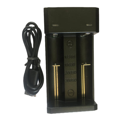 Shenzhen Home Security 18650 battery and charger set with a rechargeable lithium-ion battery and charging device.