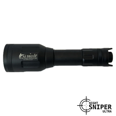 NightSniper Ultra IR Torch 850-940nm by Shenzhen Home Security, compact infrared flashlight for night vision enhancement.