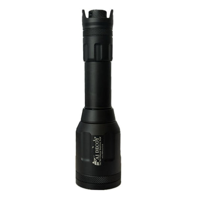 SHENZHEN HOME SECURITY NIGHTSNIPER ULTRA IR TORCH 850-940nm for night vision, mounted on a device with a black body and focus lens