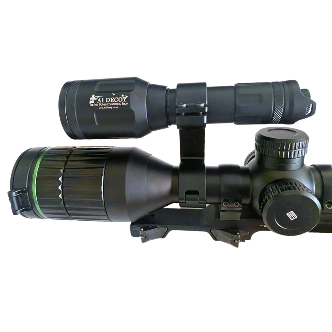 SHENZHEN HOME SECURITY NIGHTSNIPER ULTRA IR TORCH 850-940nm, compact infrared torch for night vision illumination.