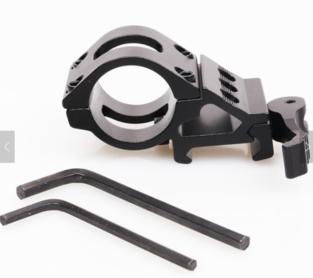 Quick release side torch mount by Shenzhen Home Security for secure, easy attachment of outdoor torch lights.