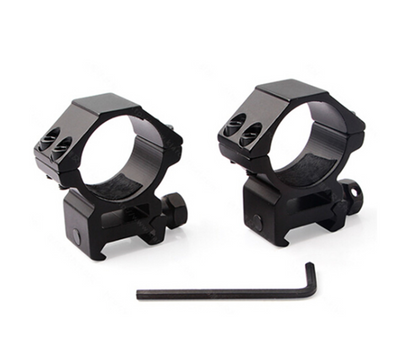 30mm scope ring mount for rifle scope by Shenzhen Home Security, showing durable metal ring with mounting base for rifles.