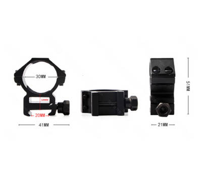 30mm scope ring mount for rifle scope by Shenzhen Home Security, showing the sturdy metal ring for secure attachment.