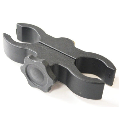 Adjustable scope mount for torch or laser from Shenzhen Home Security, featuring a durable metal design with mounting hardware.